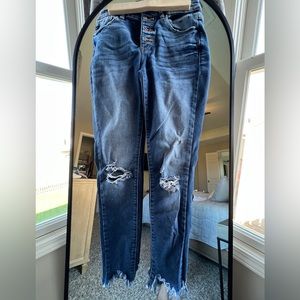 KanCan Mid Rise Skinny Jeans, Size 3/25